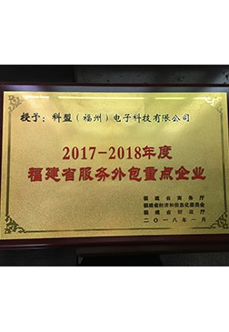 福建省服务外包企业